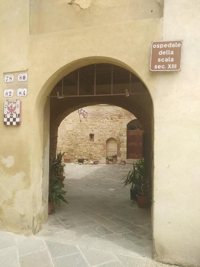 Residenza Storica Il Pozzo Apartman San Quirico dʼOrcia Kültér fotó