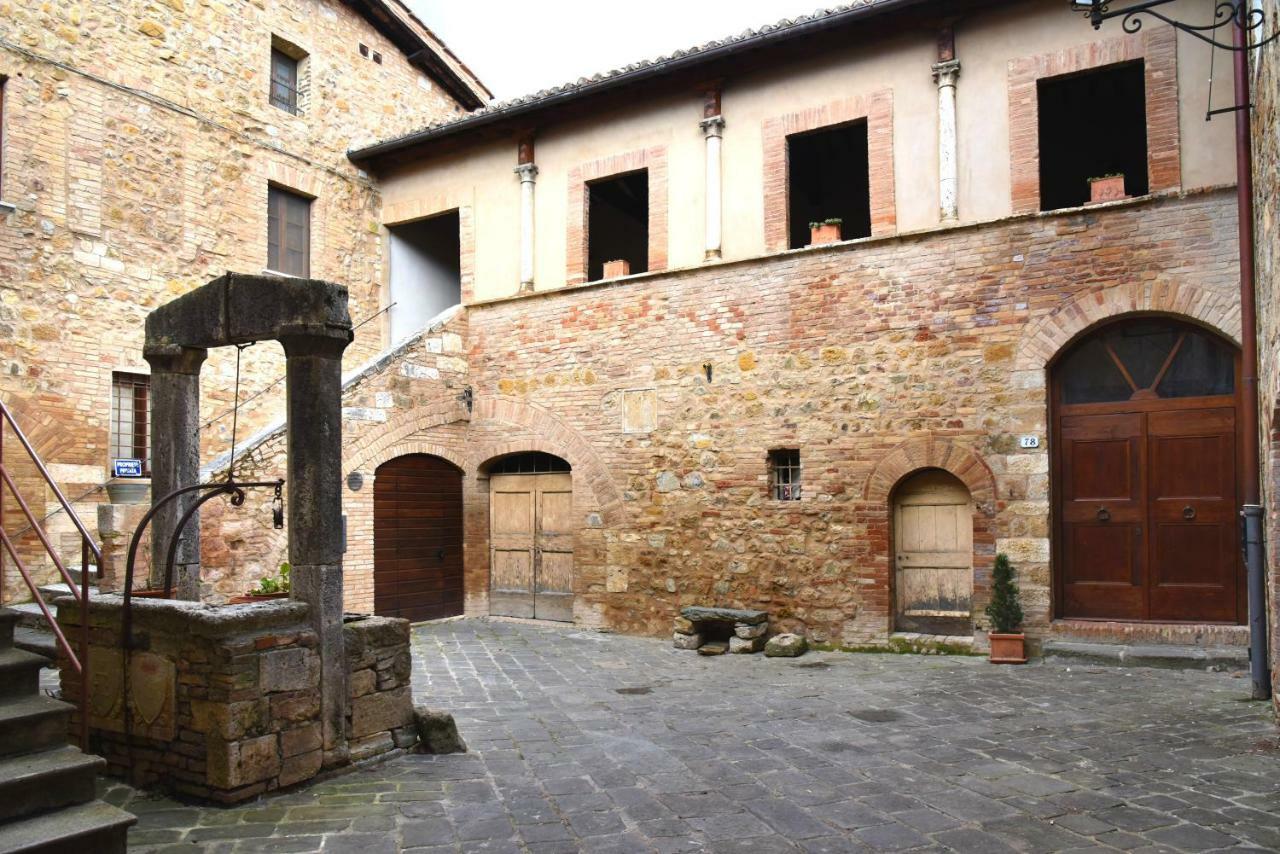 Residenza Storica Il Pozzo Apartman San Quirico dʼOrcia Kültér fotó